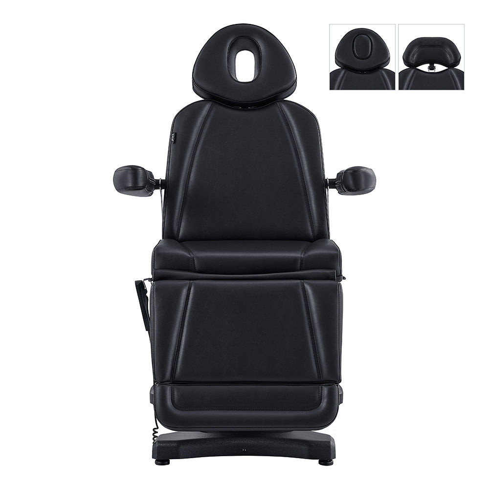 Pavo Facial Beauty Bed/Chair Full Electrical with 4 Motors Black DIR