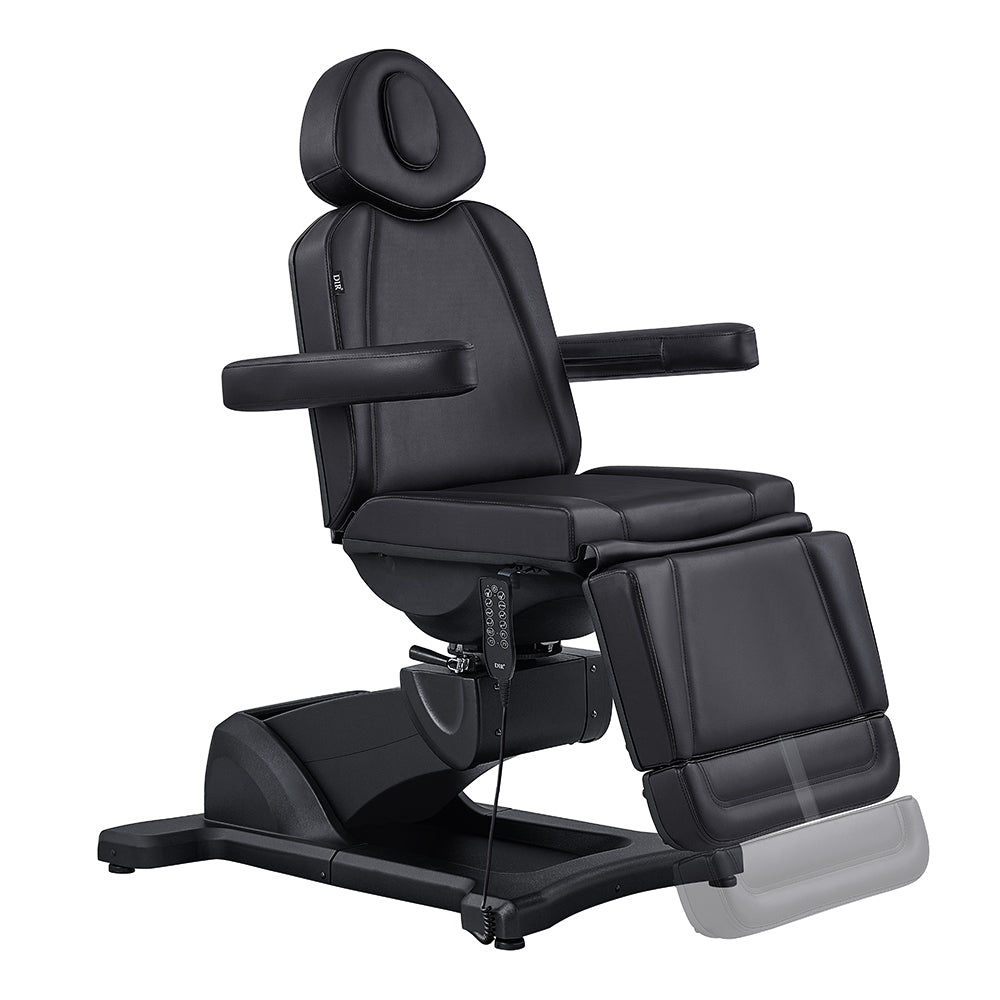 Pavo Facial Beauty Bed/Chair Full Electrical with 4 Motors Black DIR