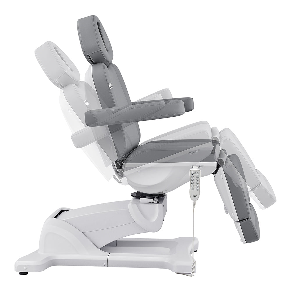 Pavo Facial Beauty Bed/Chair Full Electrical with 4 Motors Grey DIR