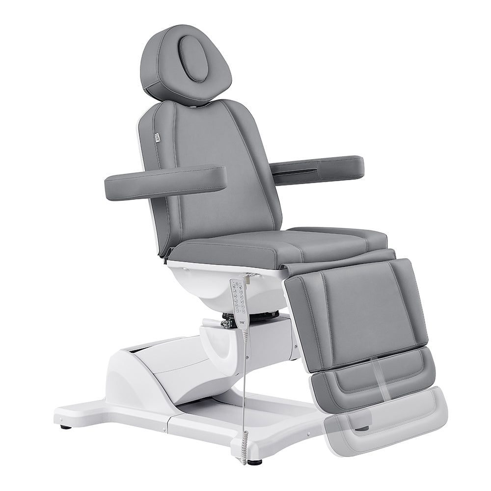 Pavo Facial Beauty Bed/Chair Full Electrical with 4 Motors Grey DIR