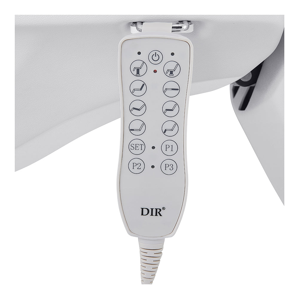 Pavo Facial Beauty Bed/Chair Full Electrical with 4 Motors Grey DIR