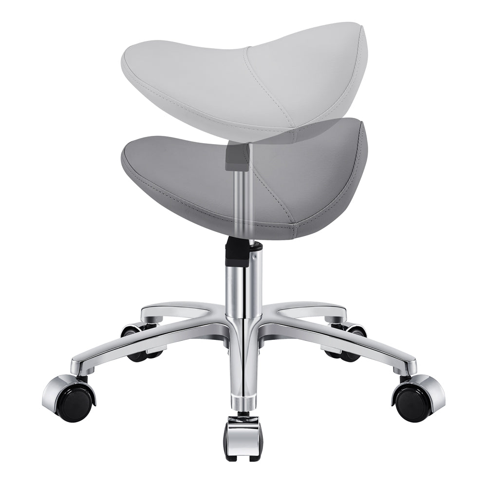 Nero Pedi Stool Grey DIR