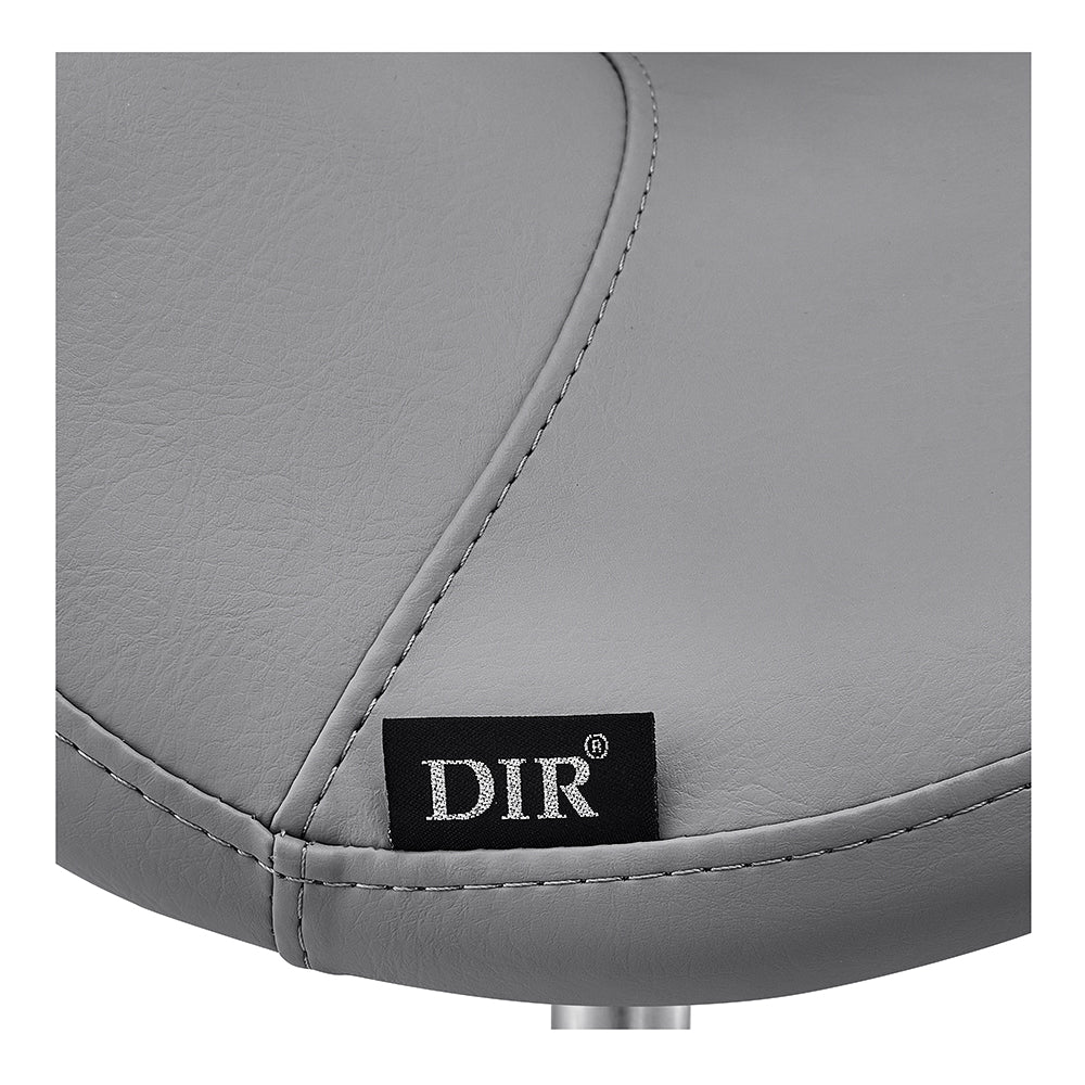 Nero Pedi Stool Grey DIR