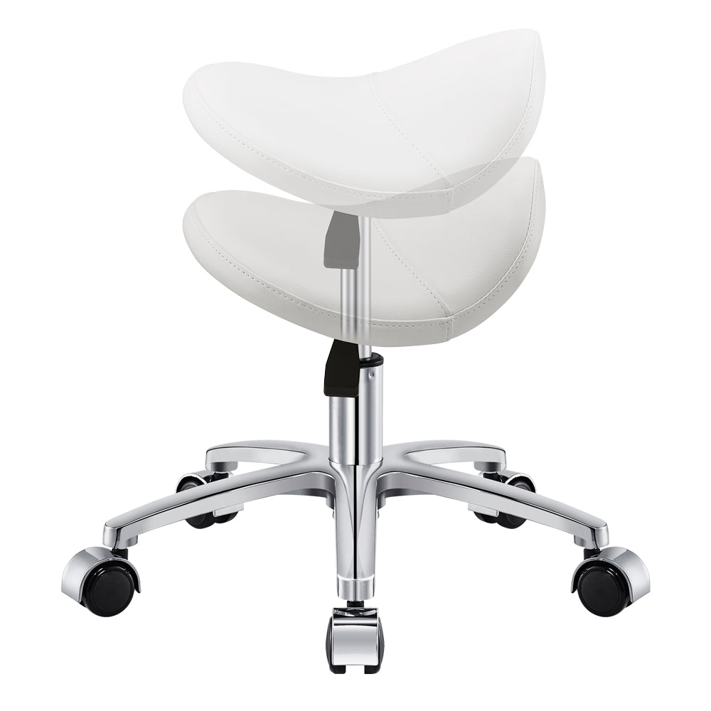 Nero Pedi Stool White DIR