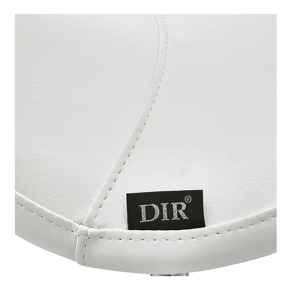 Nero Pedi Stool White DIR