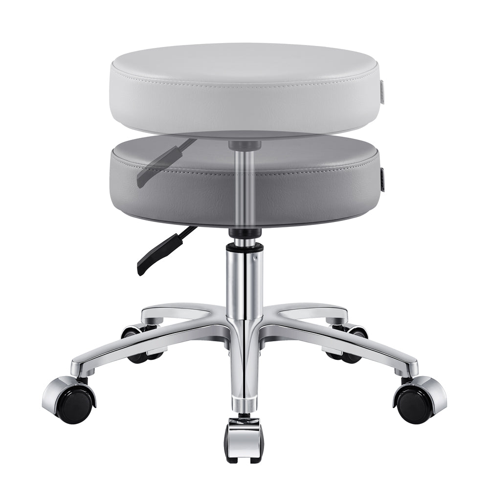 Panda Pedi Stool Gray DIR