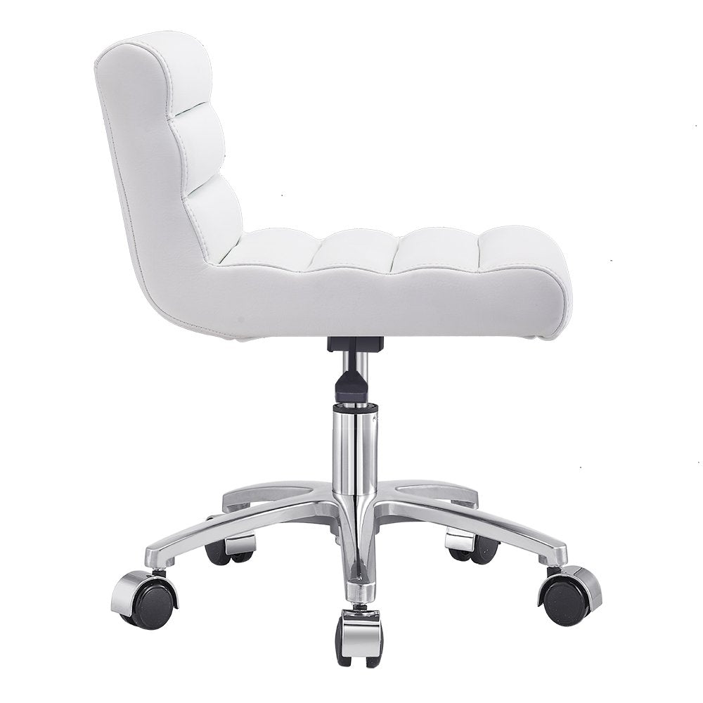 Jockey Pedi Stool White DIR