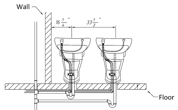 POSEIDON Salon Shampoo Unit AGS Beauty