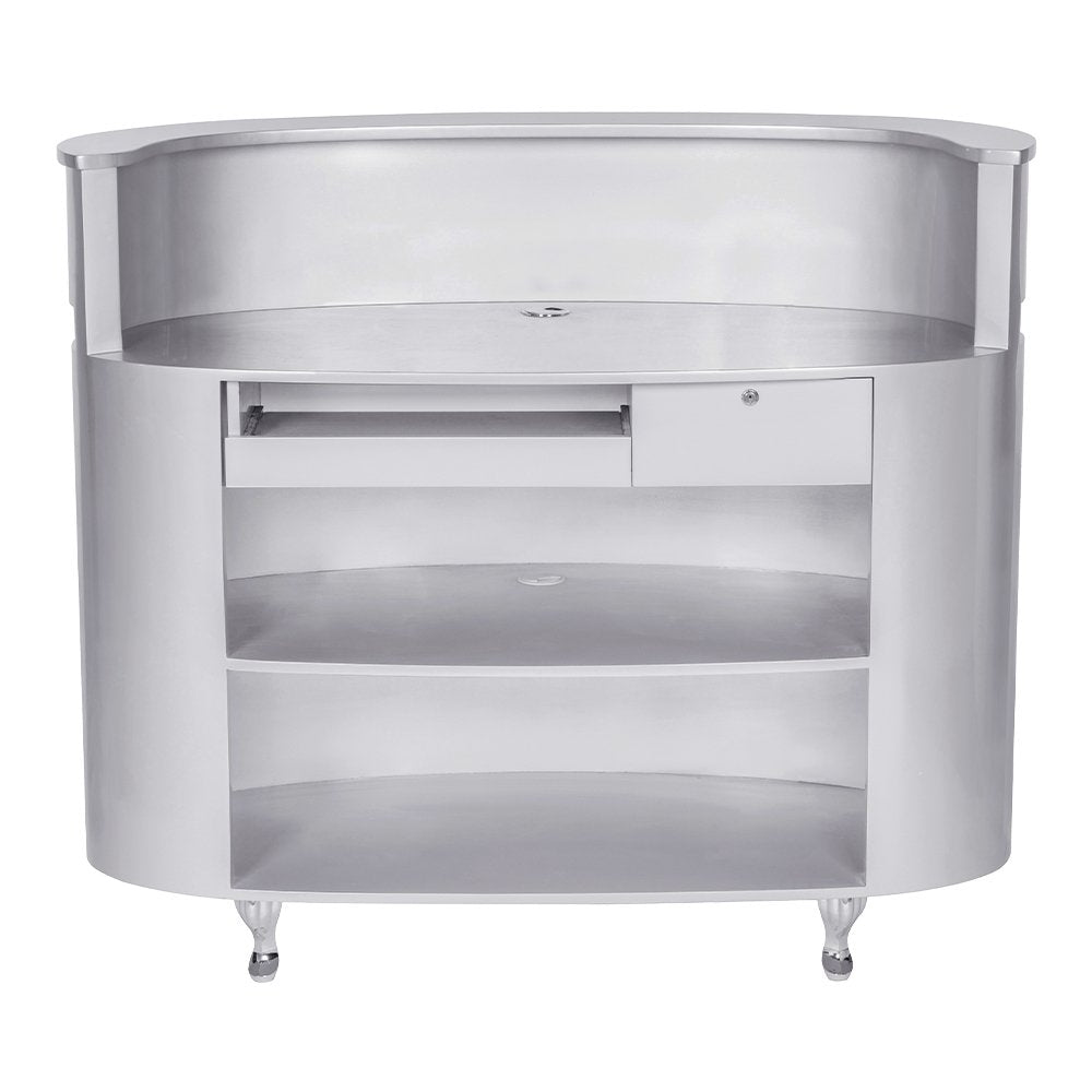 Star Ferry LED Lighting Reception Desk Silver DIR