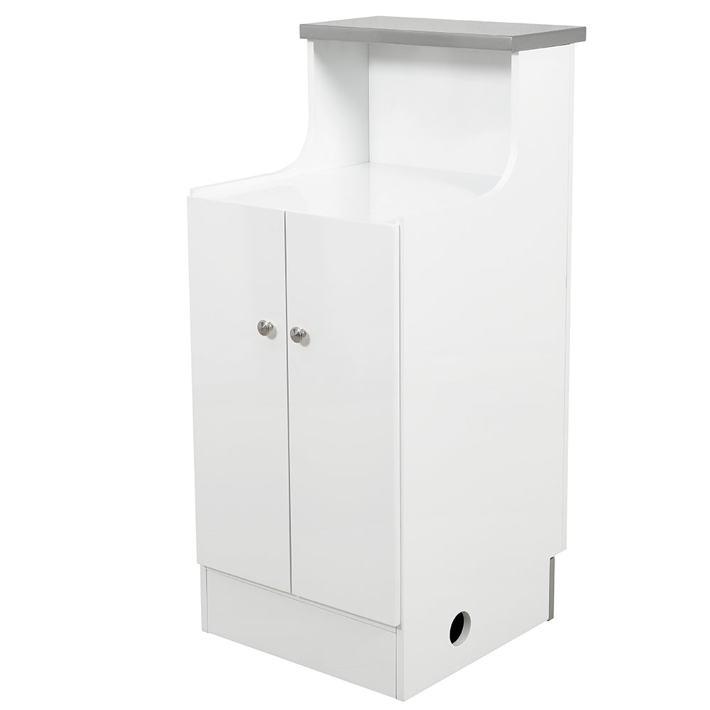 Janus LED Lighted Storage Reception Desk - Double Door DIR