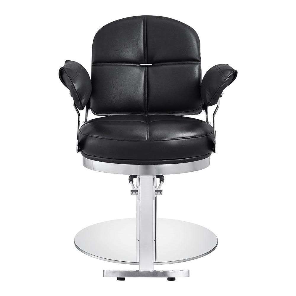 Milano Salon Hairdressing Styling Chair Black DIR