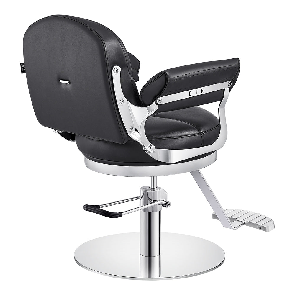 Milano Salon Hairdressing Styling Chair Black DIR