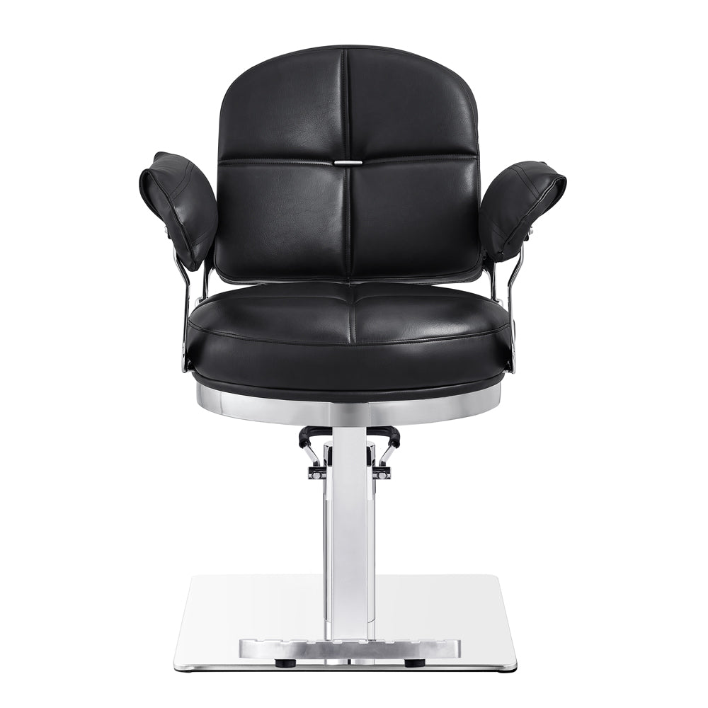 Milano Salon Hairdressing Styling Chair Black DIR
