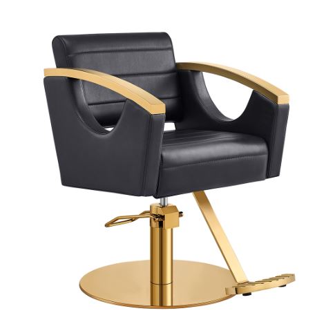 Bello Gold Classic Salon Chair Black DIR