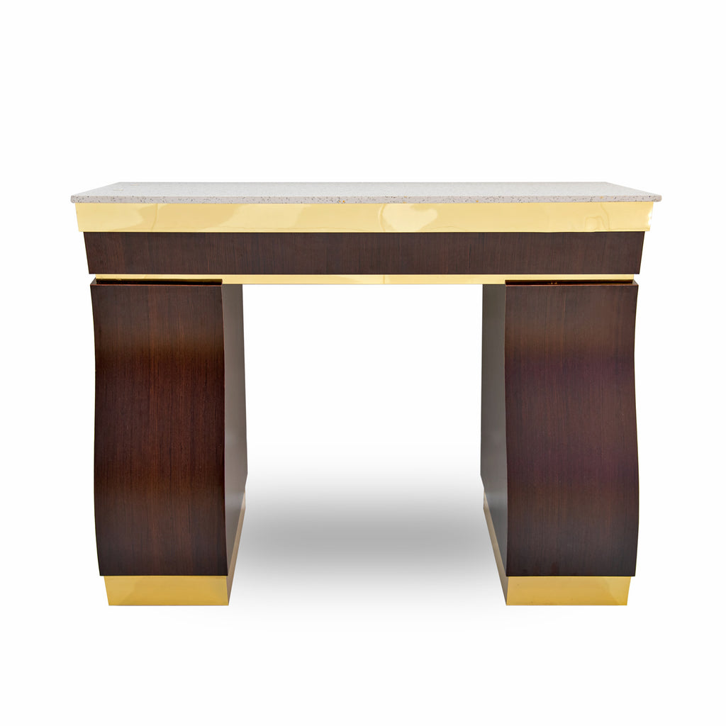 42" Sewell Single Nail Table – Chocolate