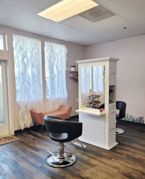 SIENA Double Sided Styling Station Matte White AGS Beauty