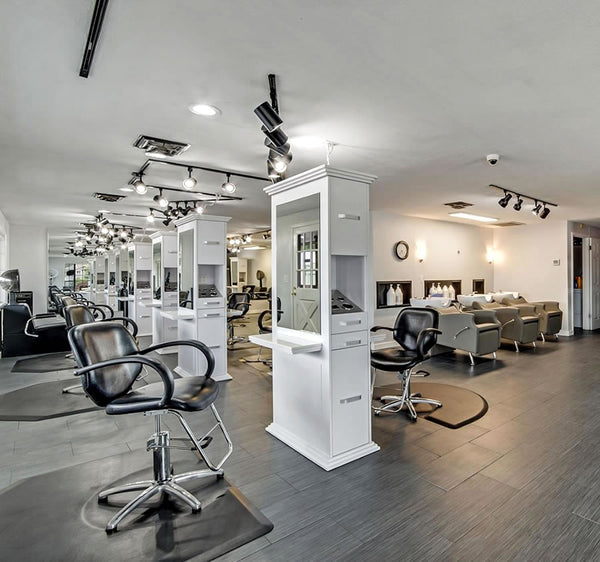 SIENA Double Sided Styling Station Matte White AGS Beauty