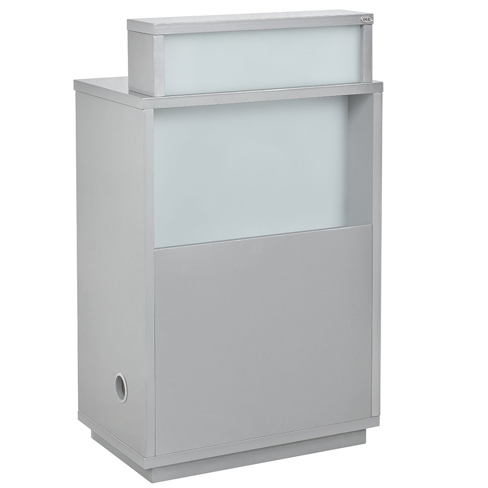Orsacchiotto LED Lighting Reception Desk Silver DIR