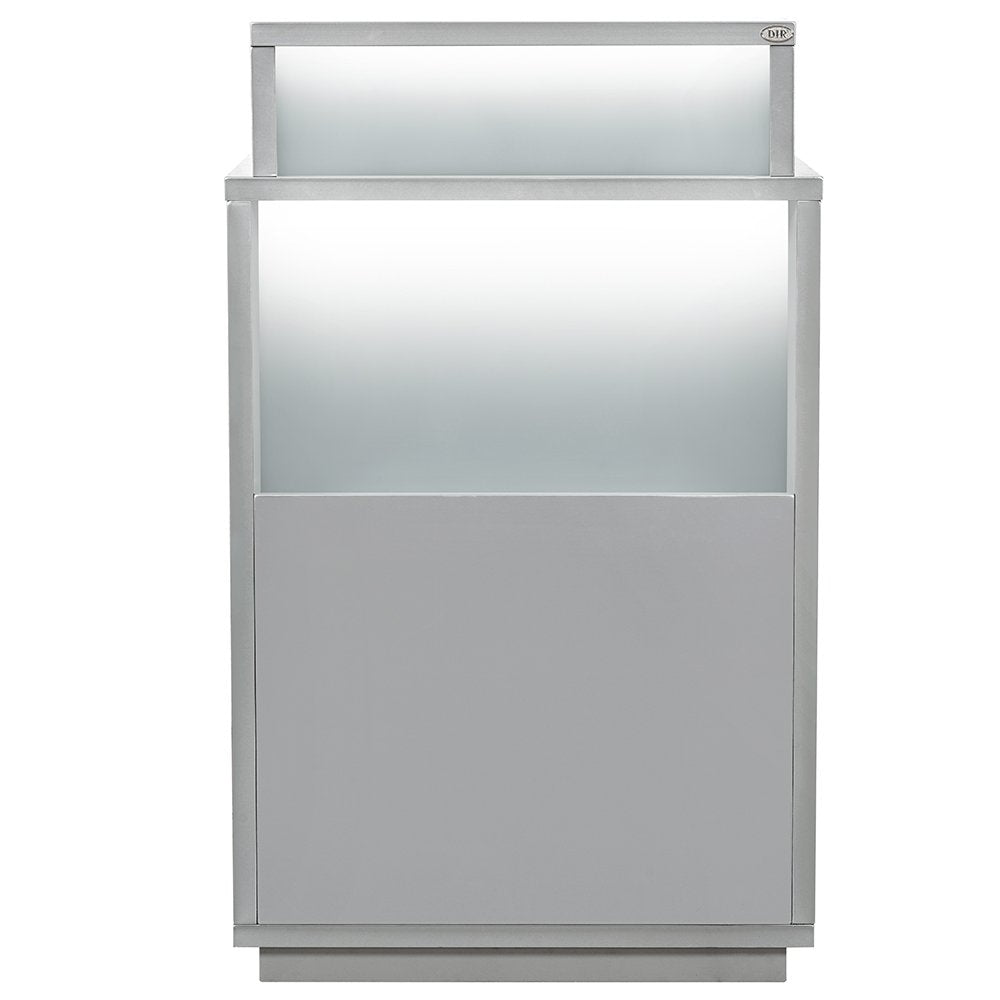 Orsacchiotto LED Lighting Reception Desk Silver DIR