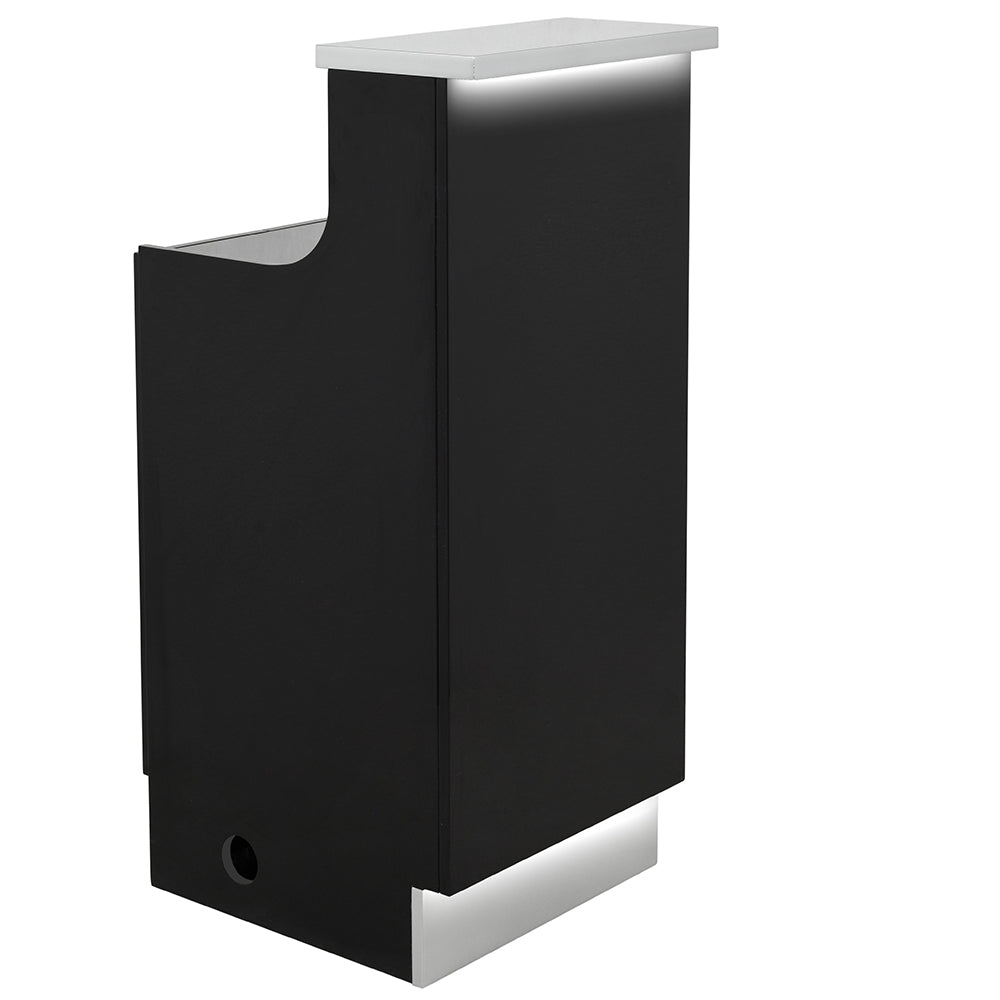 Janus LED Lighted Storage Reception Desk - Double Door DIR