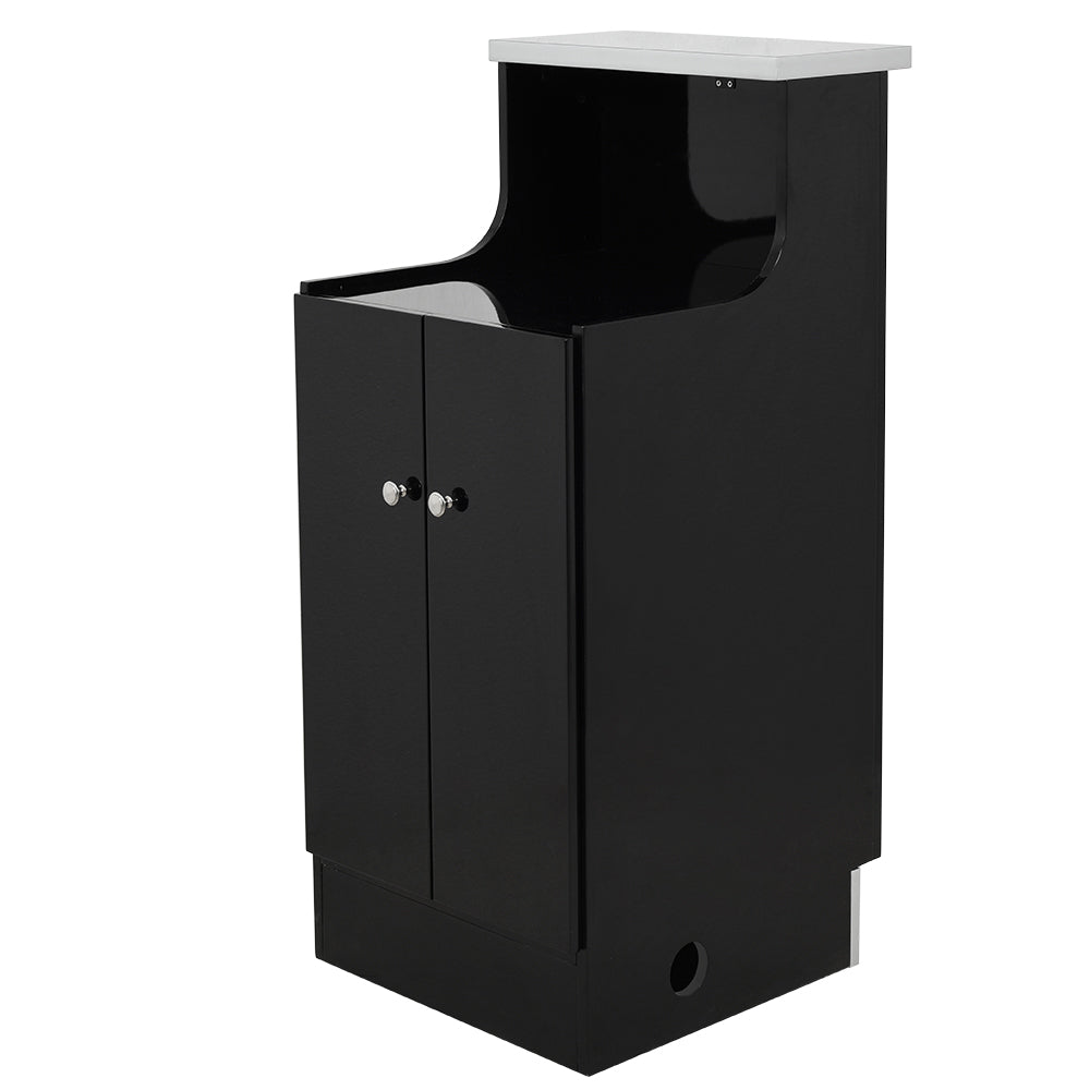 Janus LED Lighted Storage Reception Desk - Double Door DIR