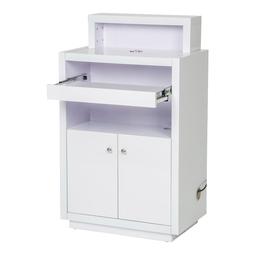 Orsacchiotto LED Lighting Reception Desk White DIR