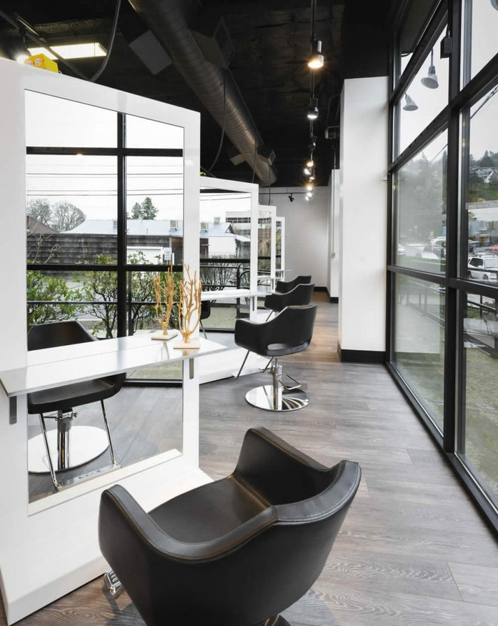 MOORE Salon Styling Chair Black AGS Beauty