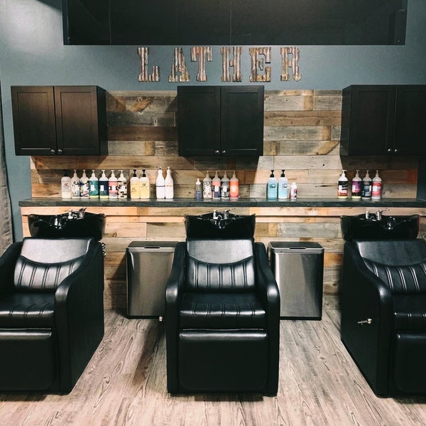 TAPER Salon Shampoo Unit Chesnut AGS Beauty