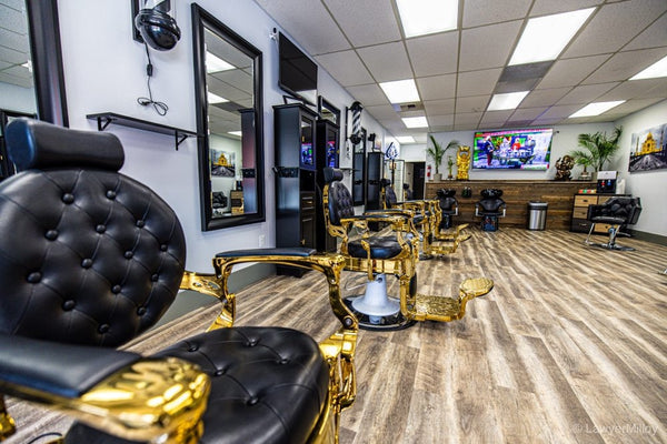 THEODORE Barber Chair Black AGS Beauty