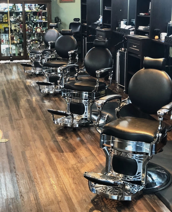 VALENTINIAN Barber Chair Black AGS Beauty