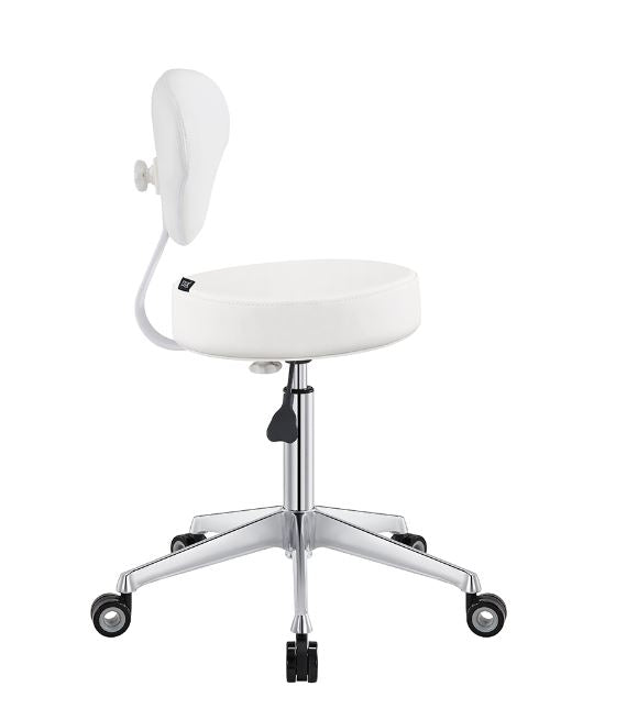 Medical Salon Stool White DIR