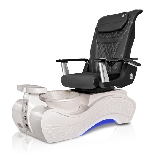 New Beginning 3D SOLID-WHITE Pedicure Chair