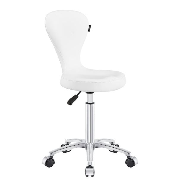 Futuro Salon Stool White DIR