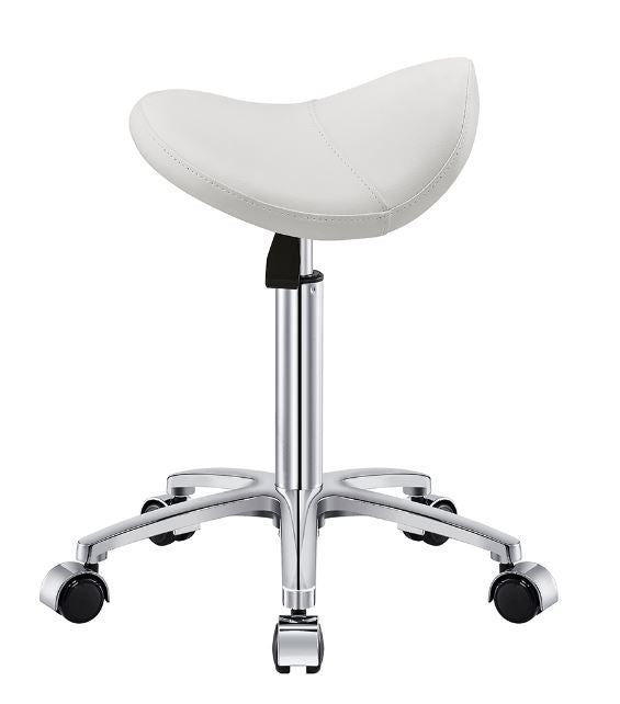 Nero Salon Stool White DIR