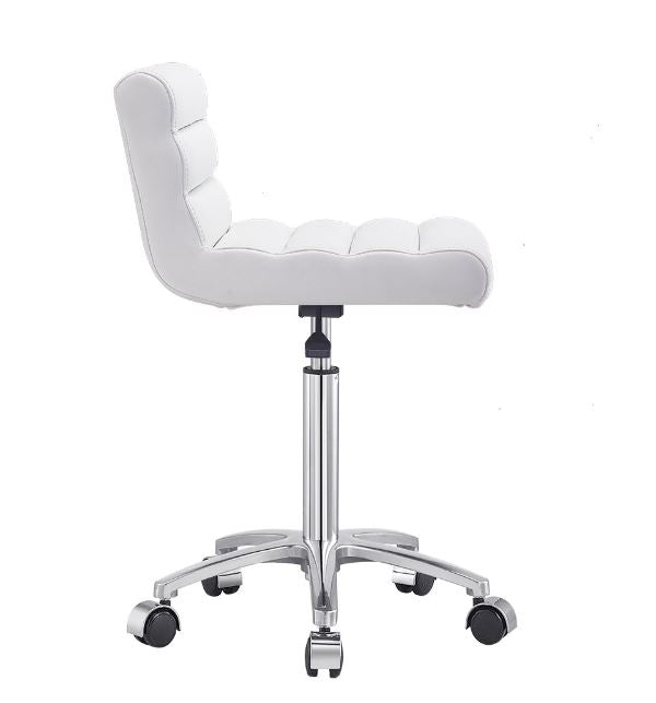 Jockey Salon Stool White DIR