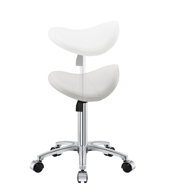 Nero Salon Stool White DIR