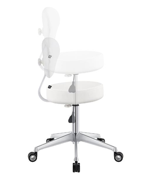 Medical Salon Stool White DIR