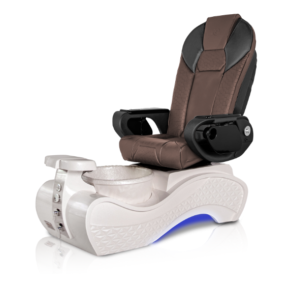 New Beginning 3D SOLID-WHITE Pedicure Chair