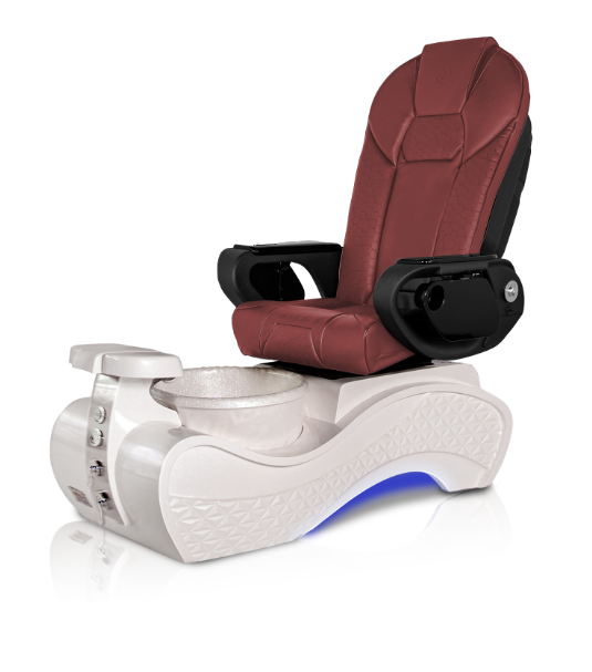 New Beginning 3D SOLID-WHITE Pedicure Chair