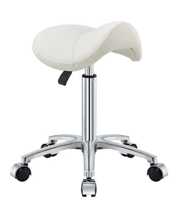 Nero Salon Stool White DIR