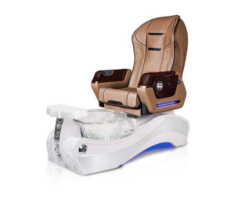 New Beginning 1 WHITE-MARBLE Pedicure Chair