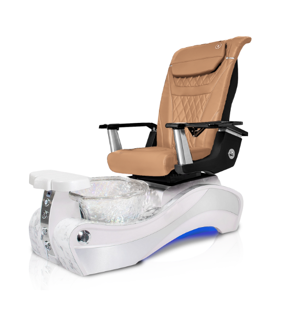 New Beginning 1 WHITE-MARBLE Pedicure Chair