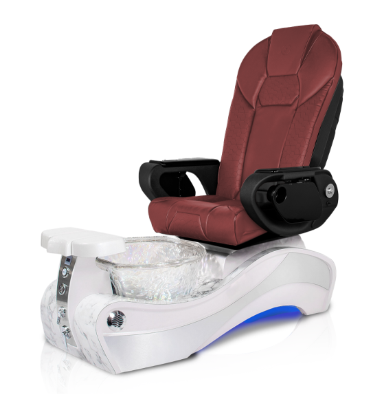 New Beginning 1 WHITE-MARBLE Pedicure Chair