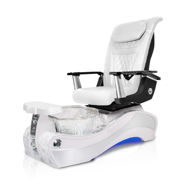 New Beginning 1 WHITE-MARBLE Pedicure Chair