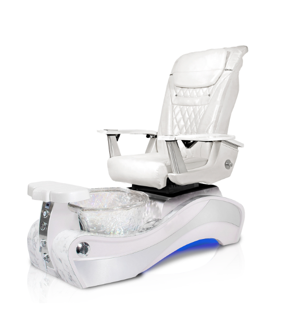 New Beginning 1 WHITE-MARBLE Pedicure Chair