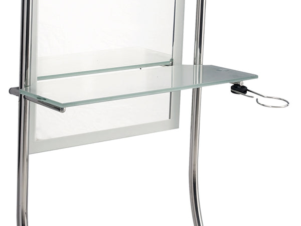 Single Hanging Mirror Styling Station AGS Beauty