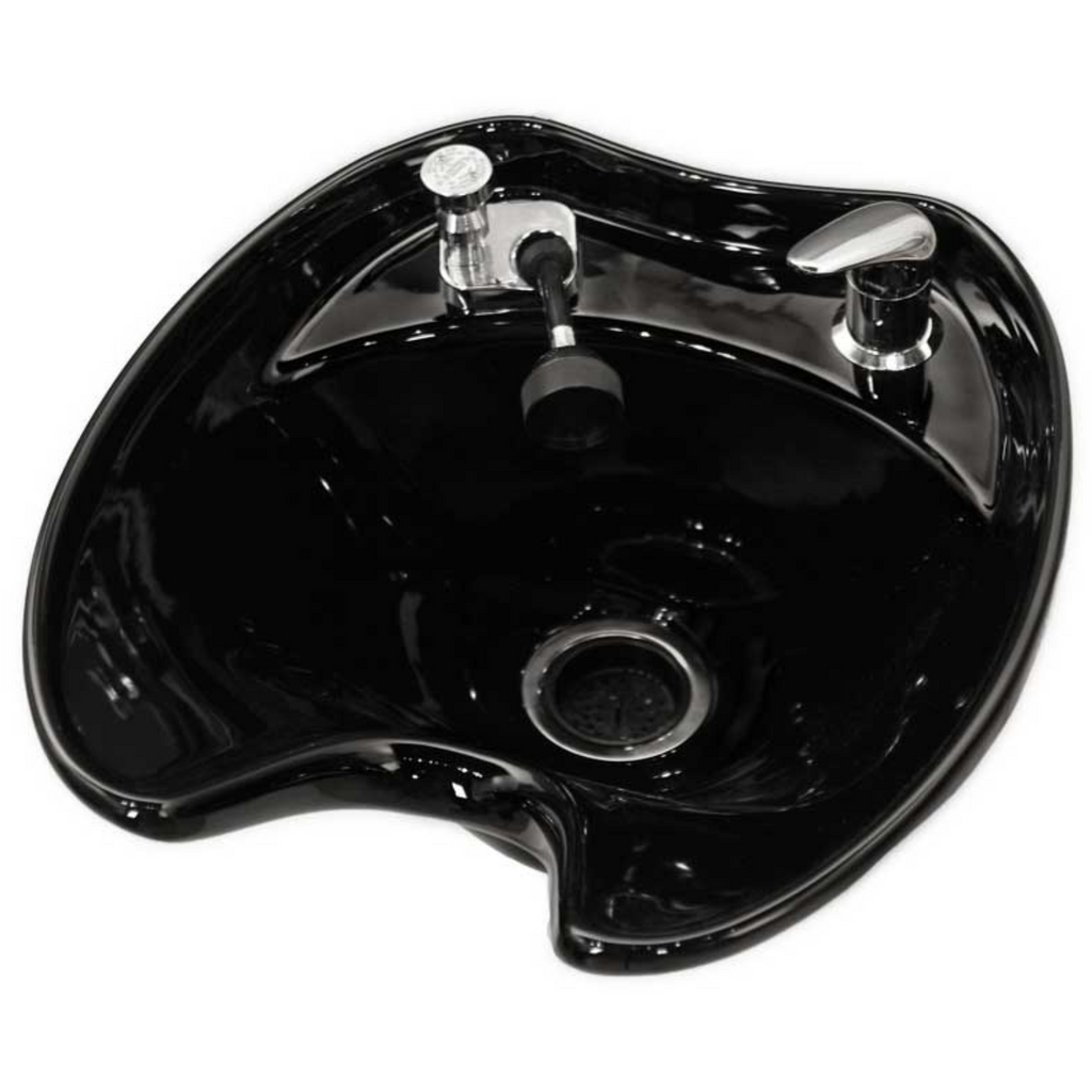 8600 Porcelain Bowl Tilting Black Jeffco - Shampoo Bowls