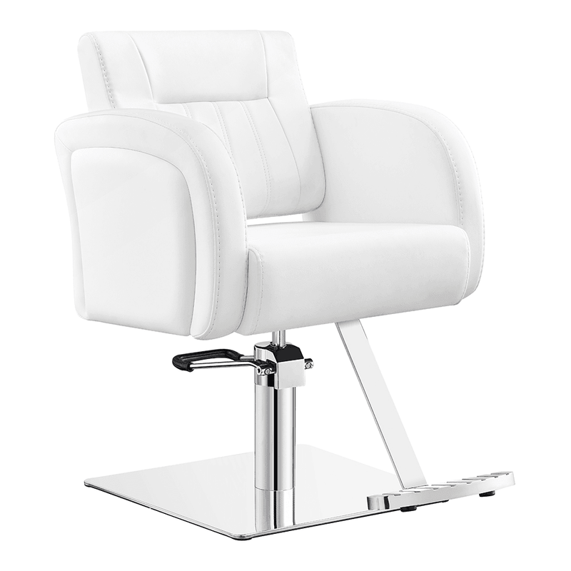 Anodic Styling Chair White DIR - Styling Chairs