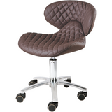 Diamond Pedicure Stool 1001L-DIA- Chocolate Whale Spa