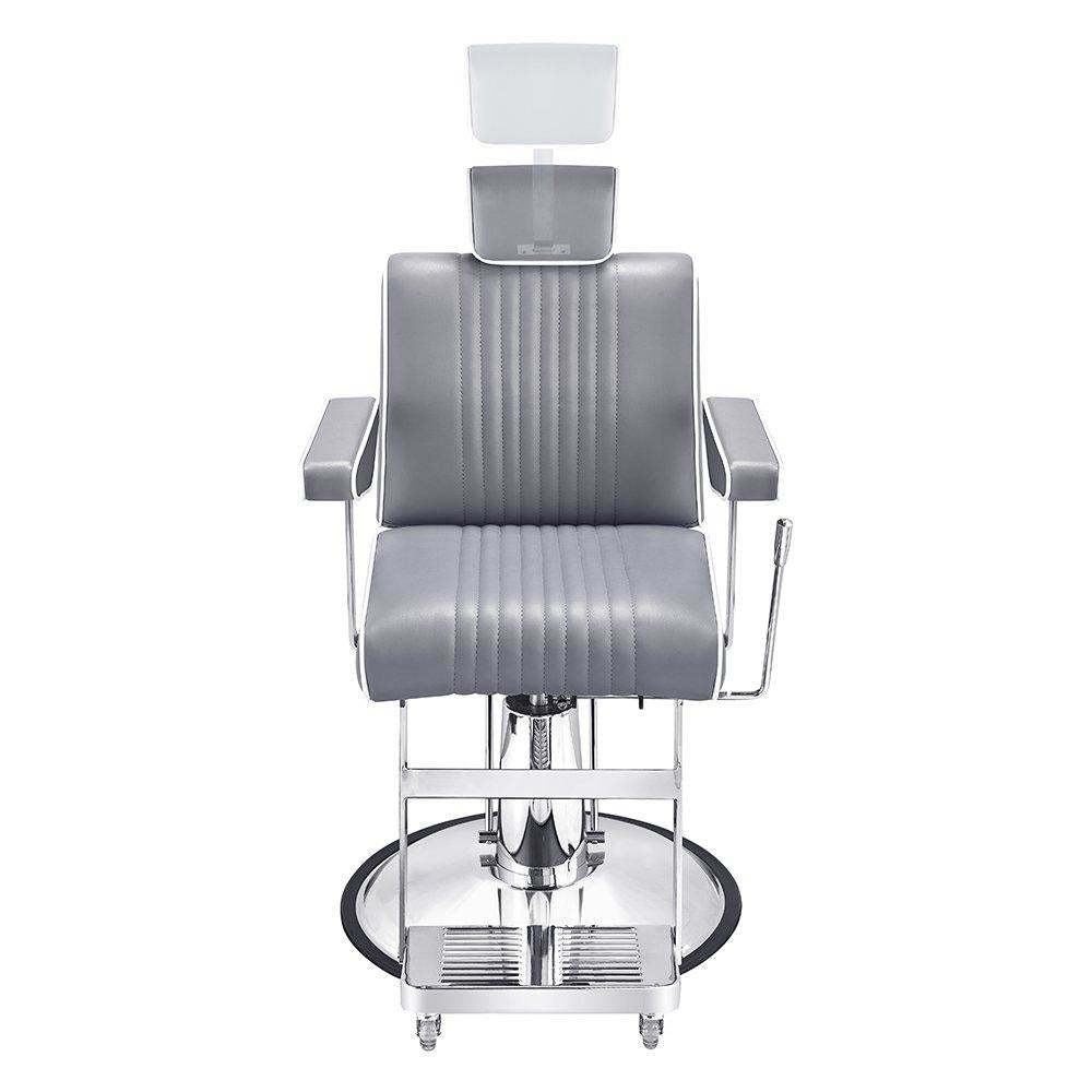 Executive Barber Chair Grey DIR - Barber Chairs